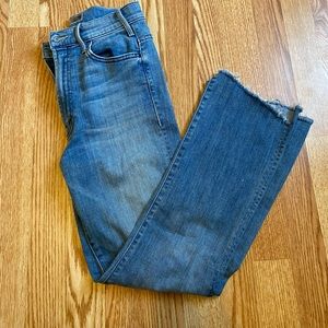 Size 26- Mother Frayed Crop Jeans